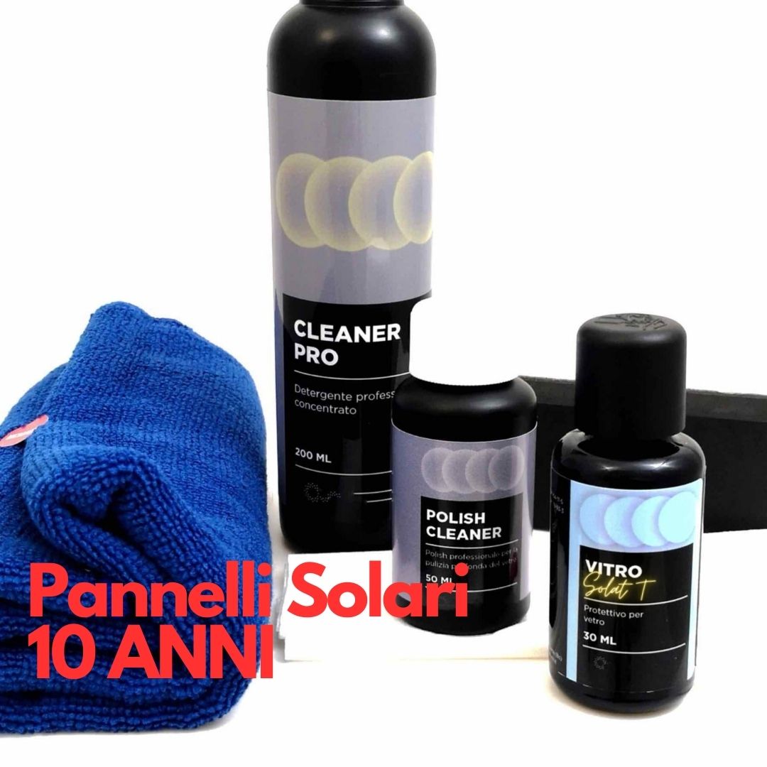 KIT DE TRATAMIENTO NANOTECNOLÓGICO PROFESIONAL DEL VIDRIO - Duración 20 años