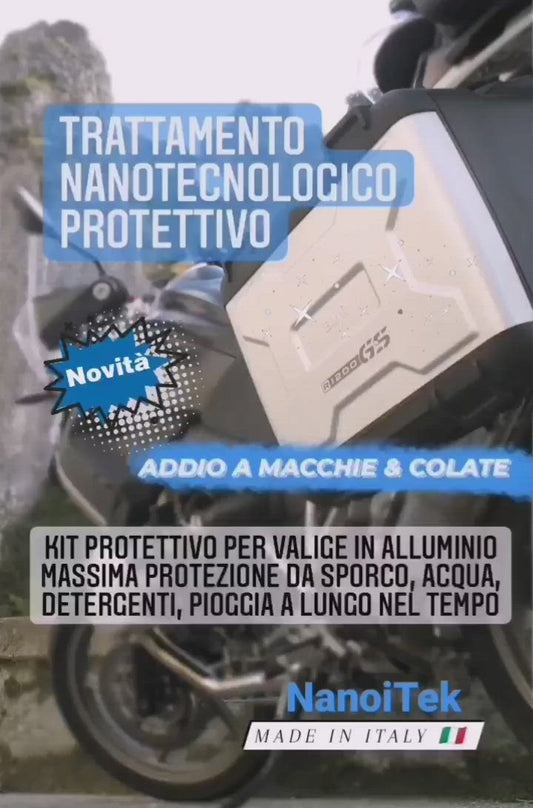 KIT TRATTAMENTO NANOTECNOLOGICO VALIGE & BORSE (ALLUMINIO)