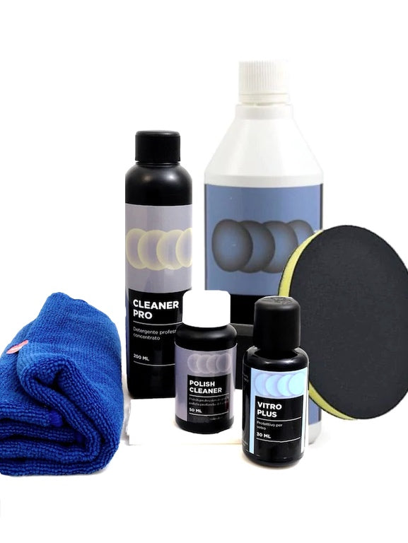 KIT TRATTAMENTO NANOTECNOLOGICO VETRI & PARABREZZA