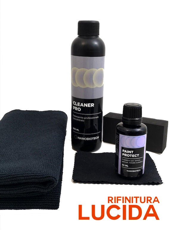 TRATTAMENTO NANOTECNOLOGICO PROTETTIVO PROFESSIONALE PER VERNICE / VERNICIATURA LUCIDA CARROZZERIA