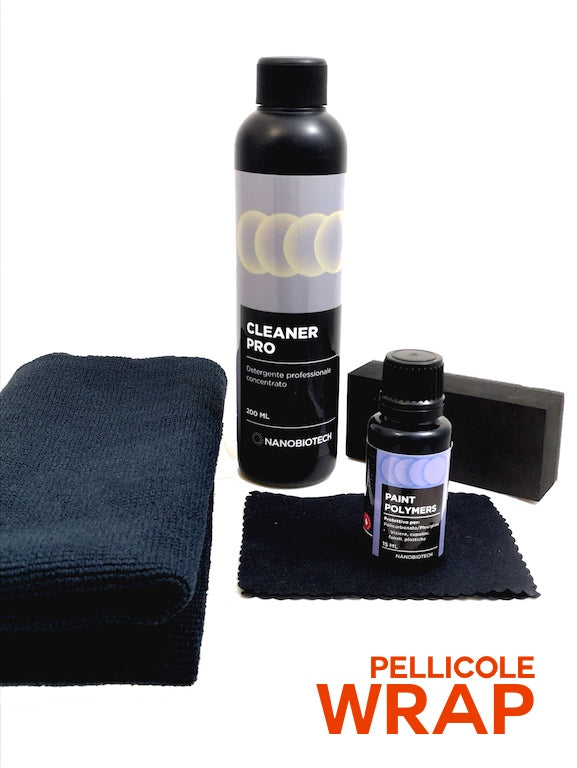 TRATTAMENTO NANOTECNOLOGICO PROTETTIVO PROFESSIONALE PER PELLICOLE WRAP AUTO